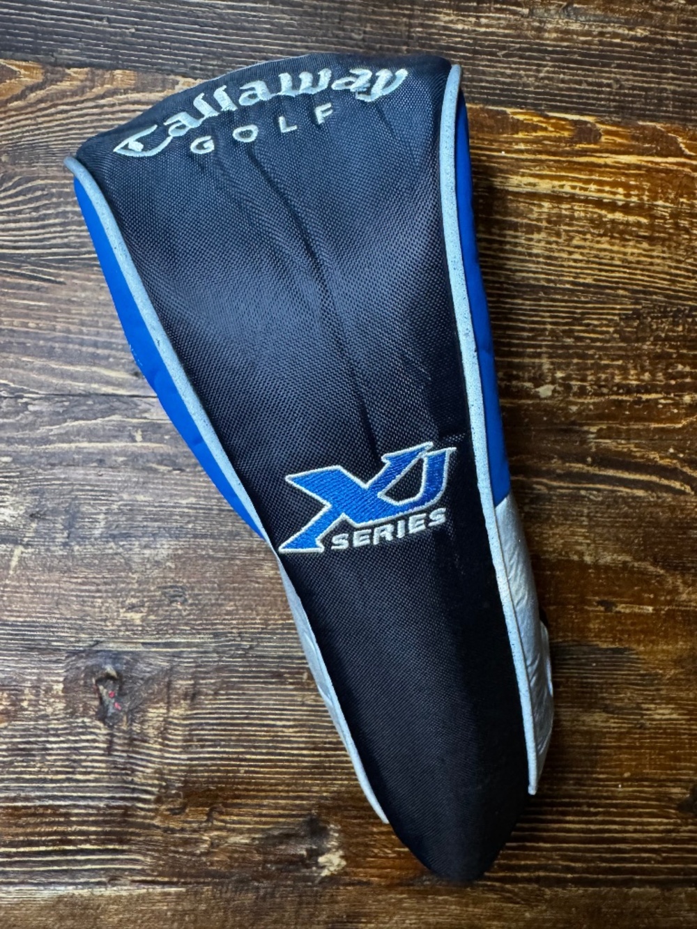 Callaway XJ Series Driver Headcover Black Blue Golf Club Cover OEM